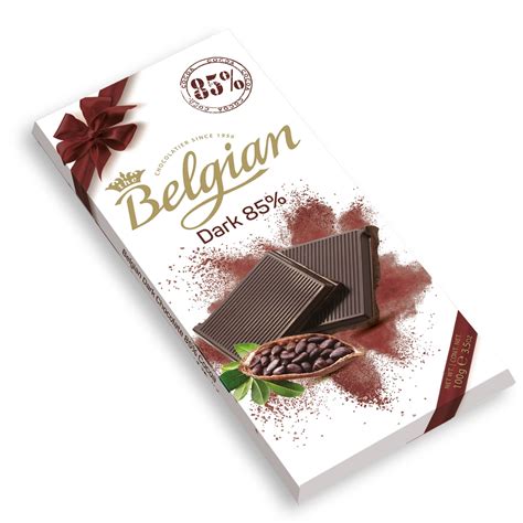 belgian dark chocolate 85